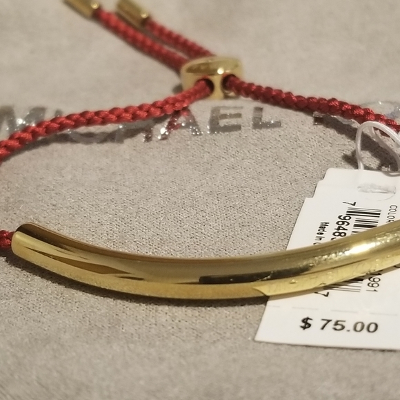 Michael Kors Red Heritage Bracelet - Picture 5 of 8